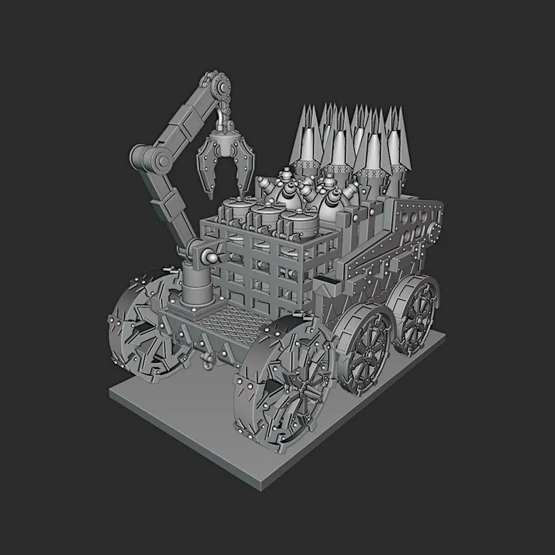 Meshymesh Evil Dwarf Baggage Train - Image 6