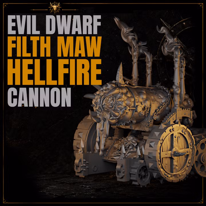 Filth Maw Hellfire Cannon – MeshyMesh