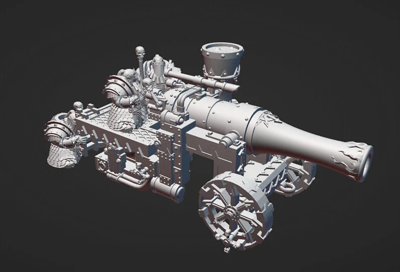 Meshymesh Evil Dwarf Lava Cannon - Image 5