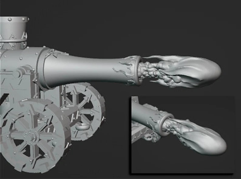 Meshymesh Evil Dwarf Lava Cannon - Image 6