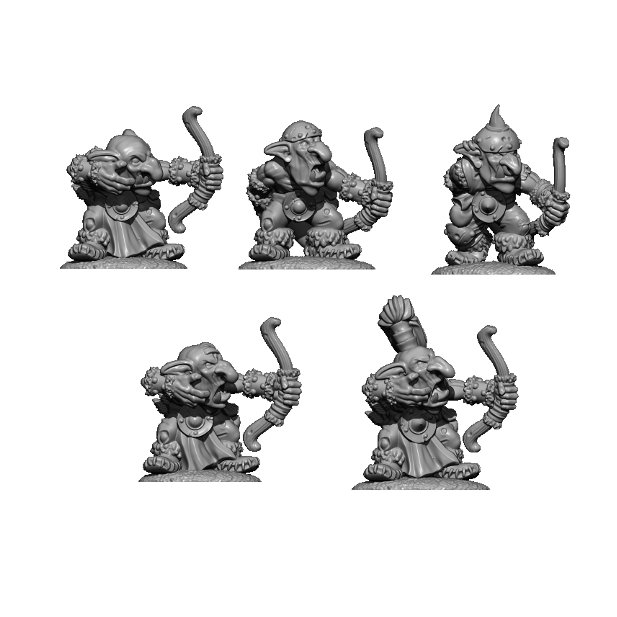 Goblin Archers, Orcs and Goblins - MoM Miniatures - Image 4