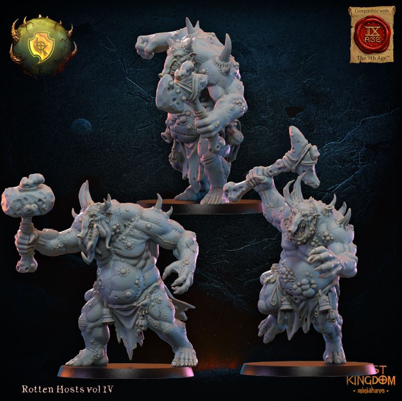 Noxious Trolls Unit inc Command Group, Rotten Hosts, Lost Kingdom - Image 3