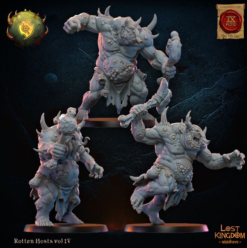 Noxious Trolls Unit inc Command Group, Rotten Hosts, Lost Kingdom - Image 4