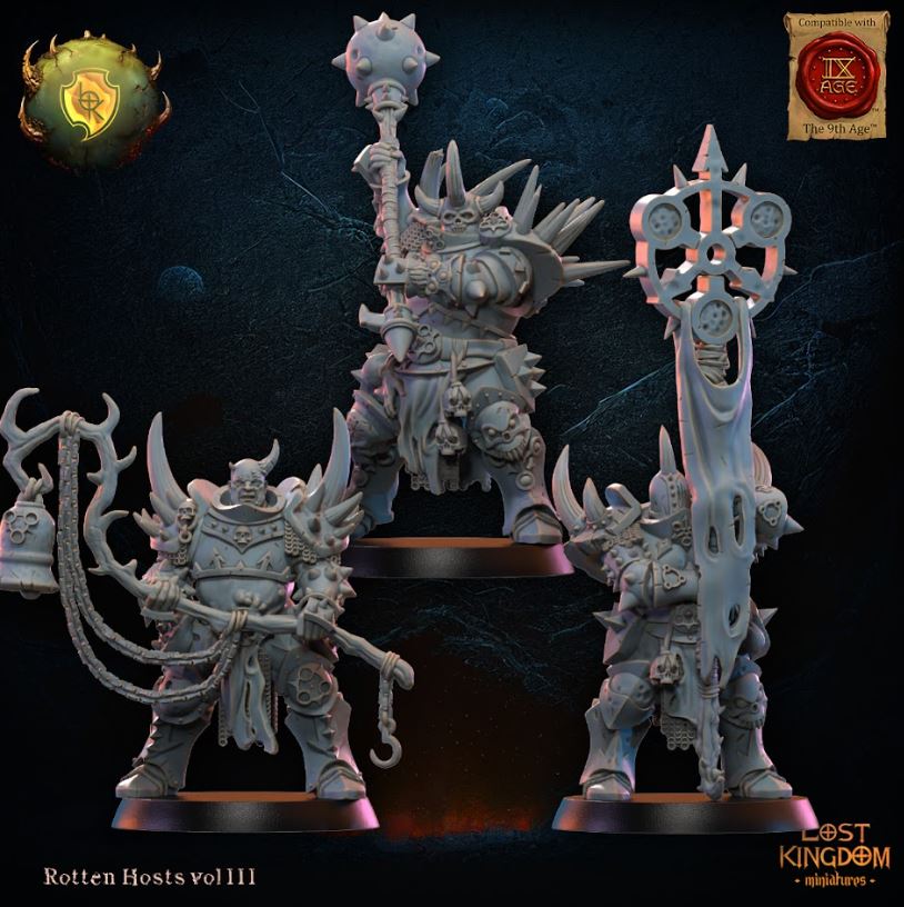 Putrid Chosen including Command Group, Rotten Hosts, Lost Kingdom