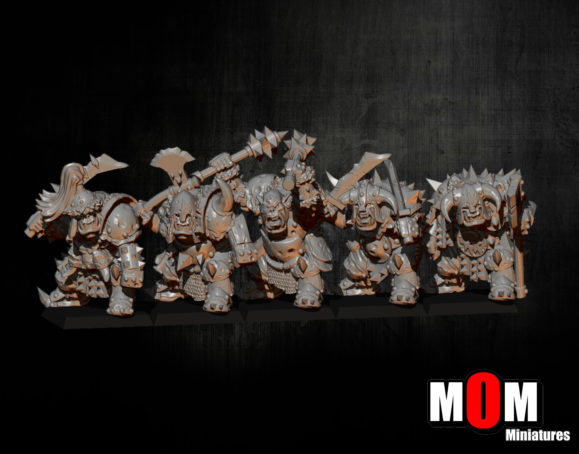 Dark Orcs, Orcs and Goblins - MoM Miniatures - Image 9