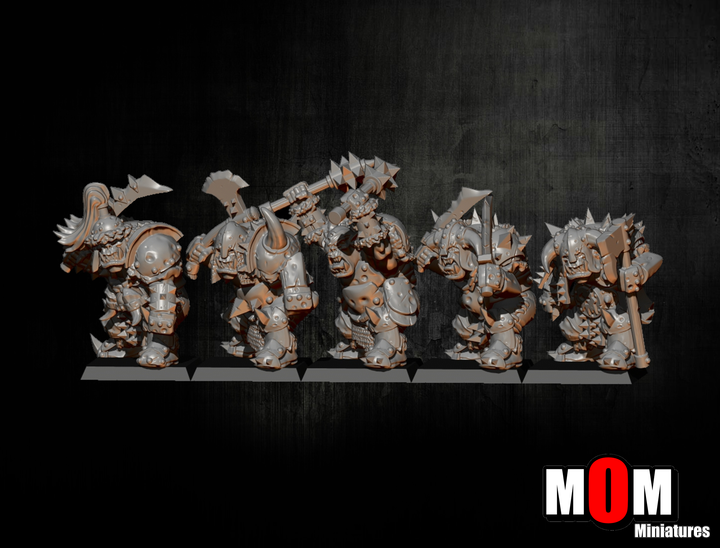 Dark Orcs, Orcs and Goblins - MoM Miniatures - Image 3