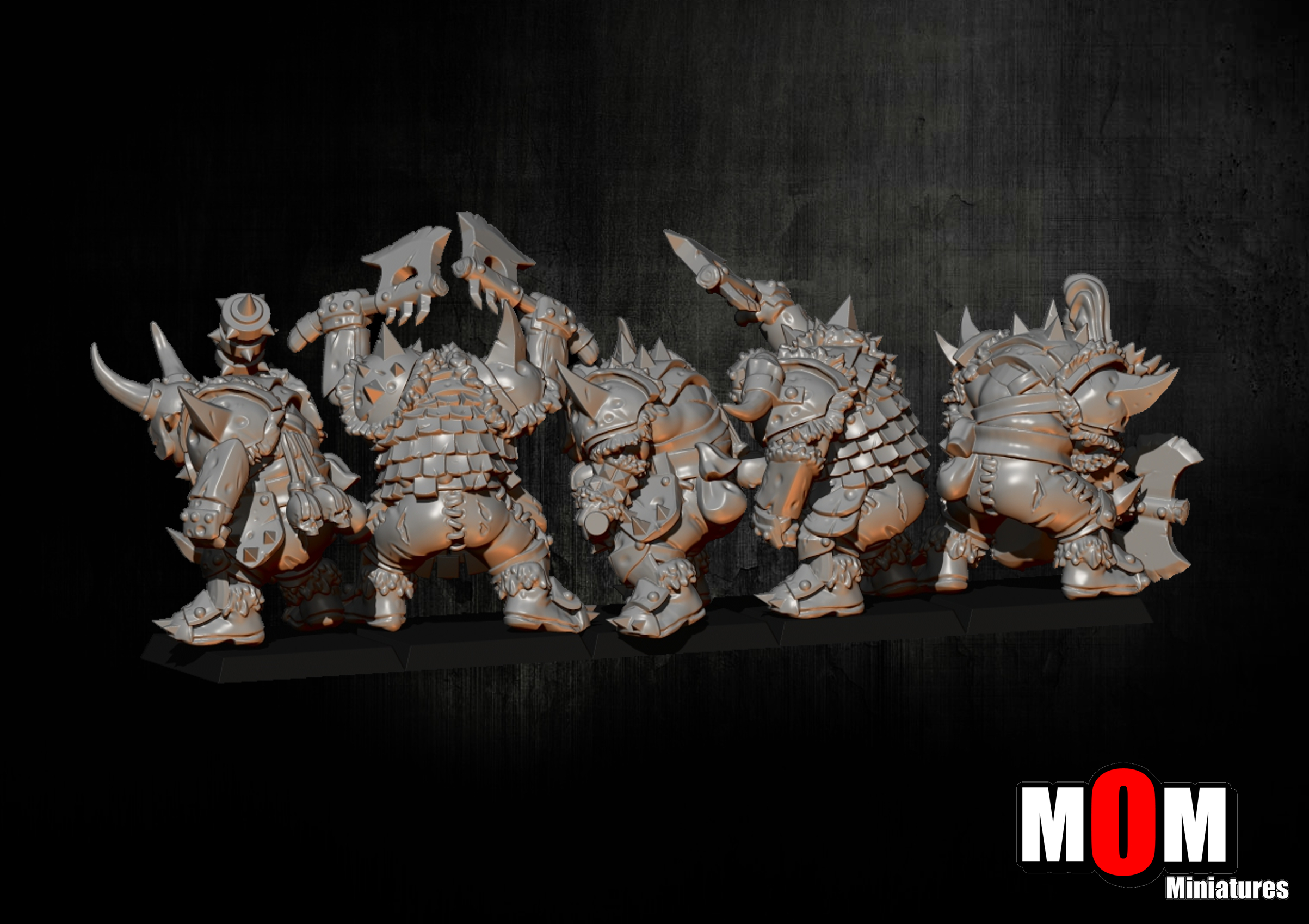Dark Orcs, Orcs and Goblins - MoM Miniatures - Image 4