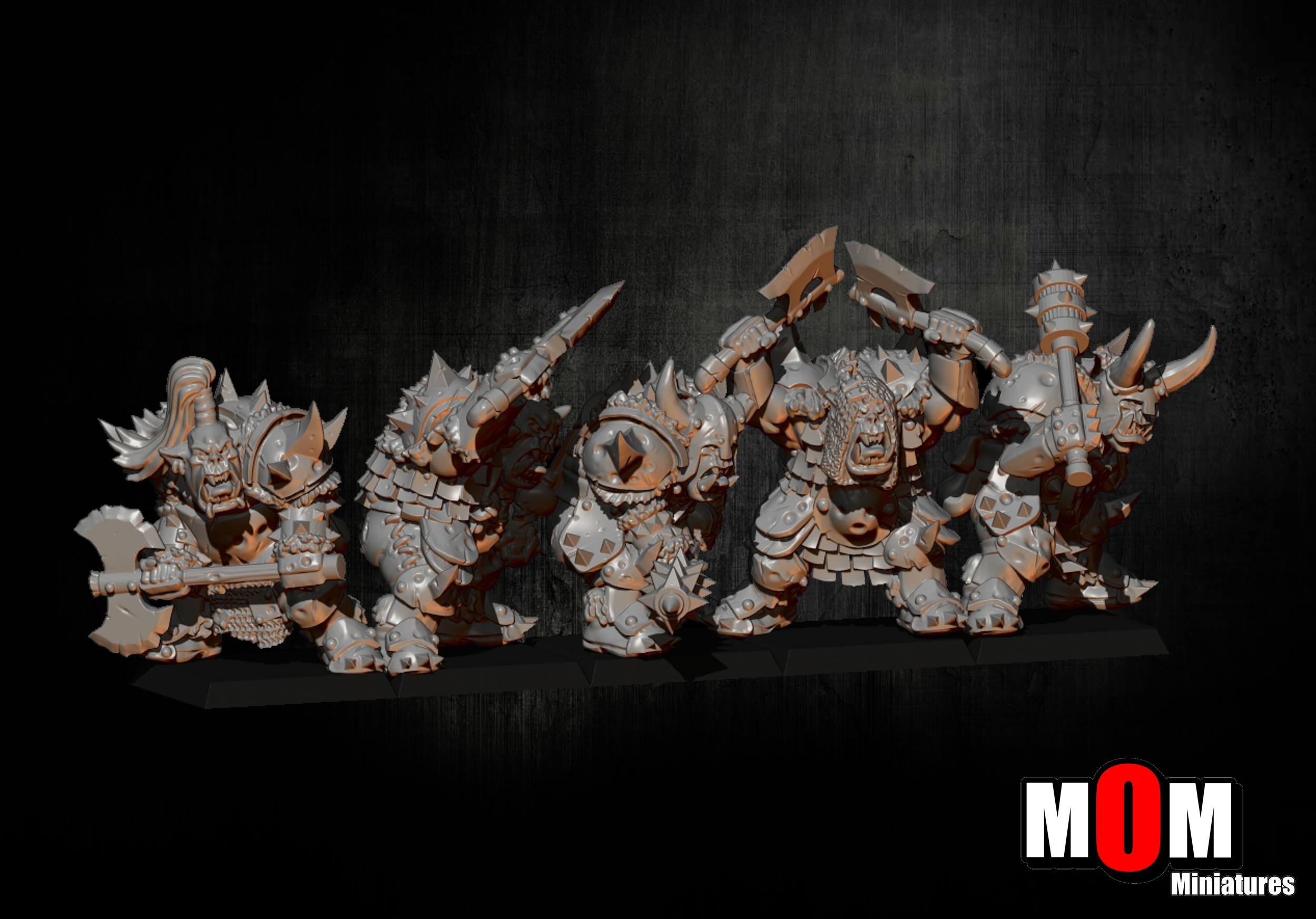 Dark Orcs, Orcs and Goblins - MoM Miniatures - Image 5