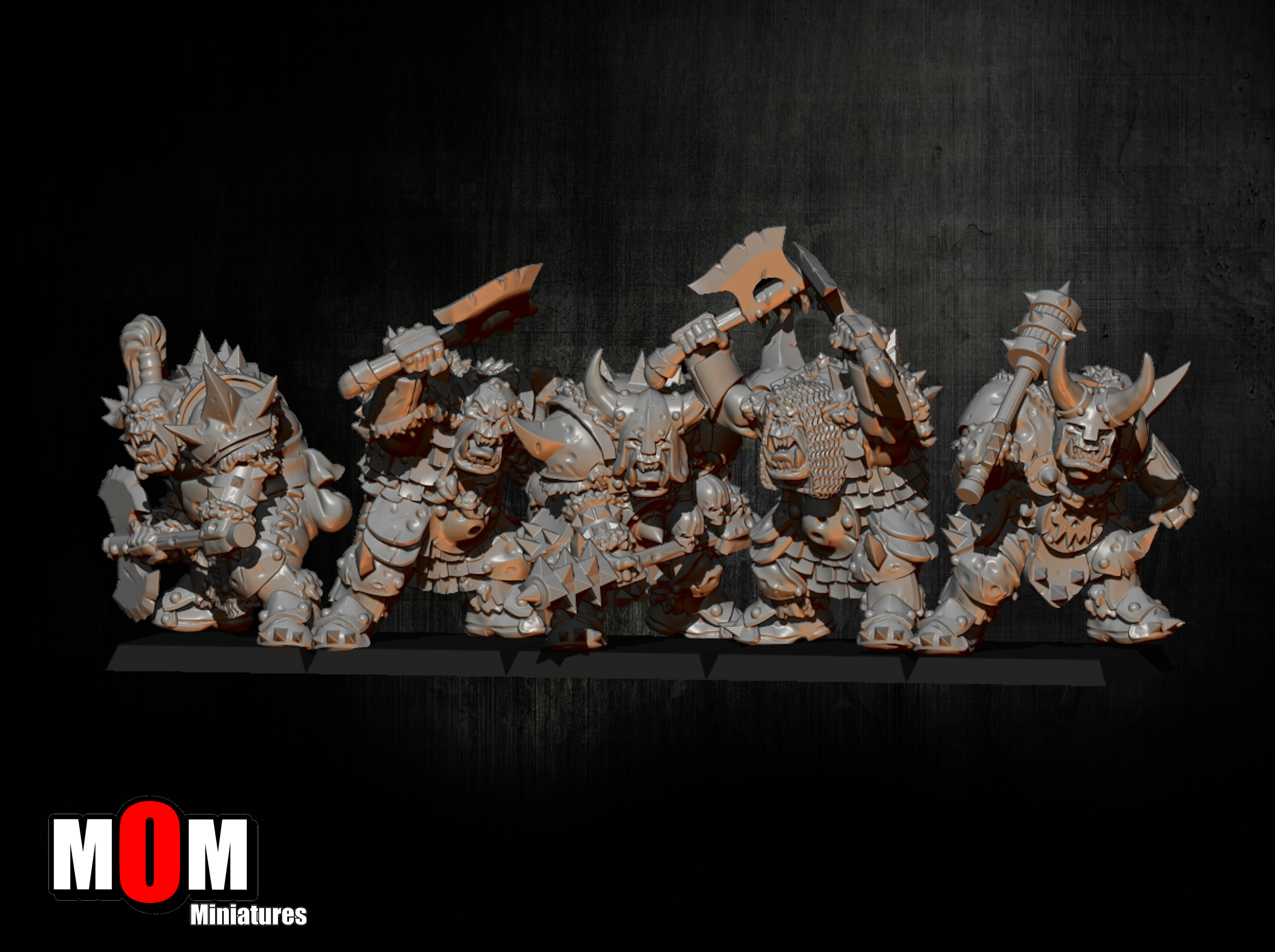 Dark Orcs, Orcs and Goblins - MoM Miniatures - Image 6