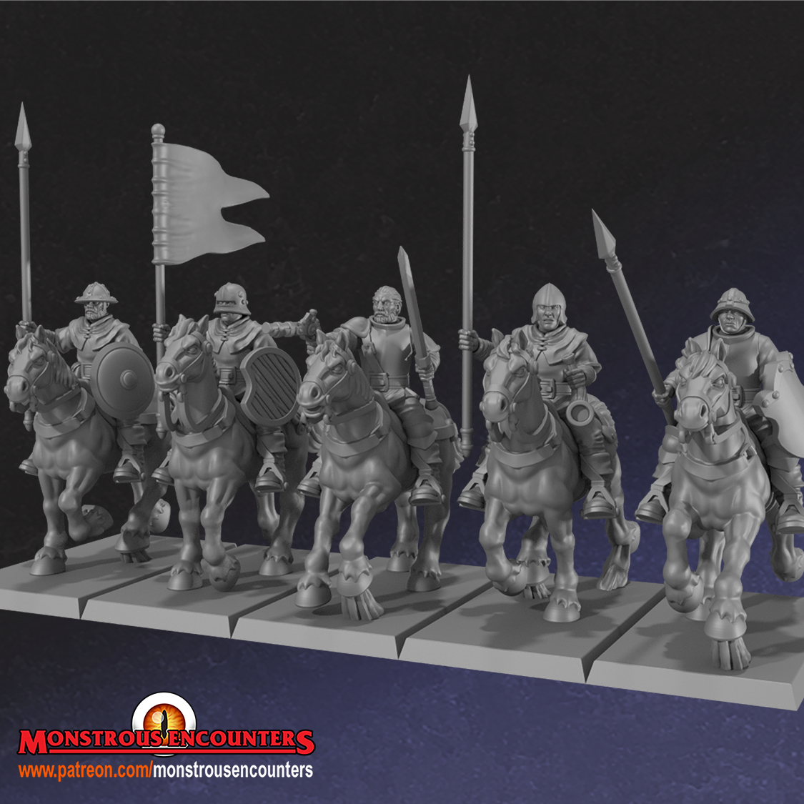 Town Guard Cavalry, Breton - Monstrous Encounters