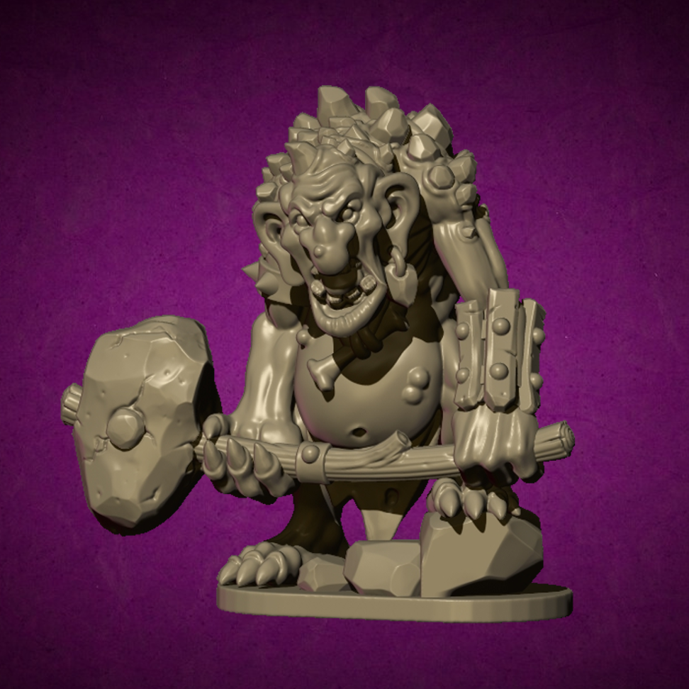 Troll, Dungeon - MoM Miniatures