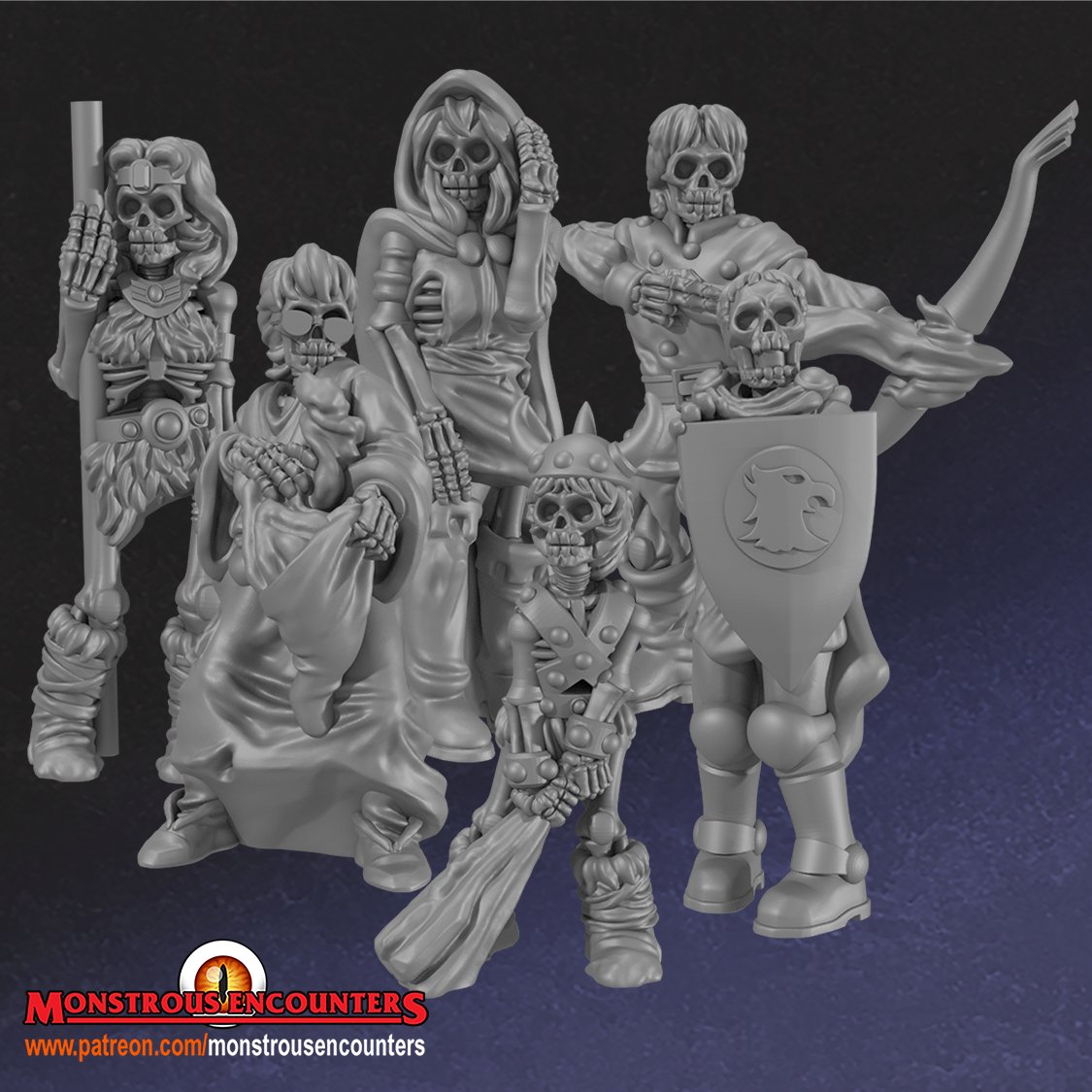 Undead Heroes of the Realm, HQ- Monstrous Encounters