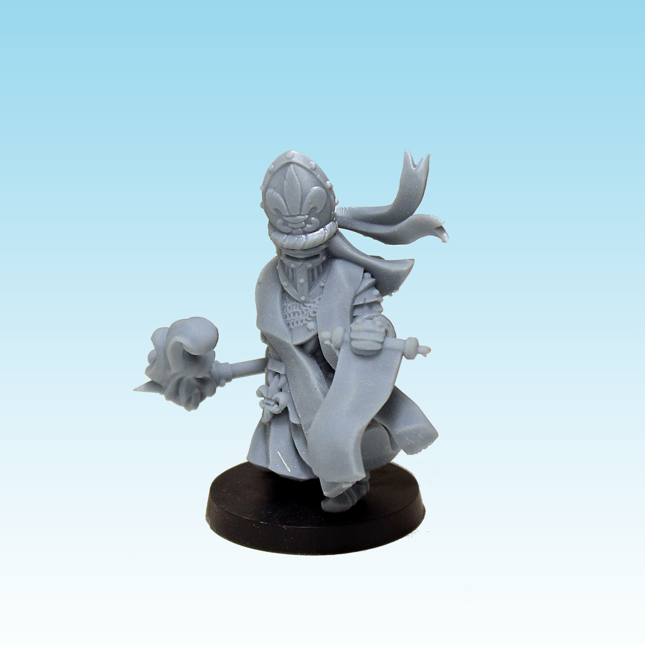 Knight Priest, Siellan - MoM Miniatures - Image 4