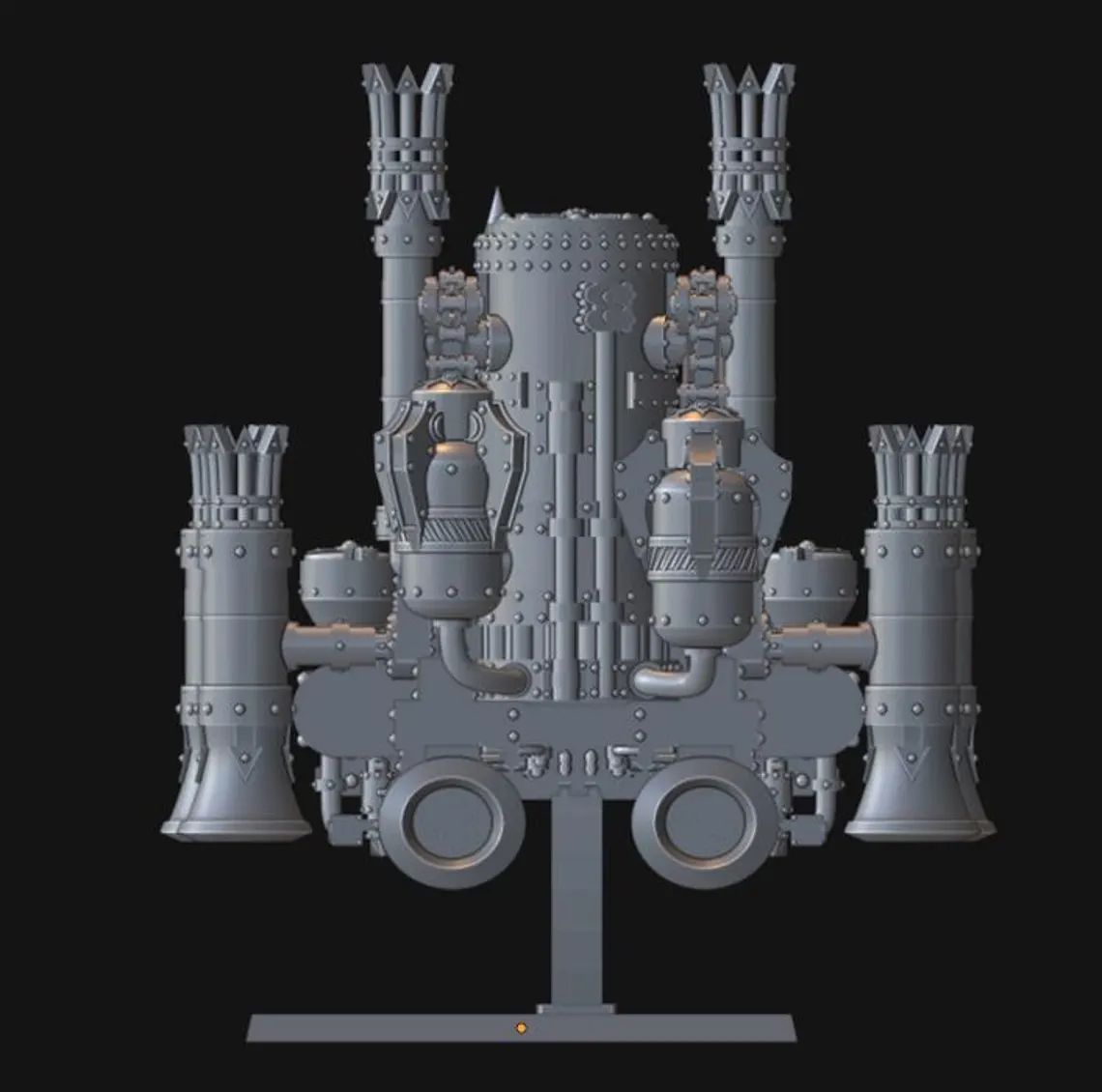 Meshymesh Evil Dwarf Iron War Barge - Image 3