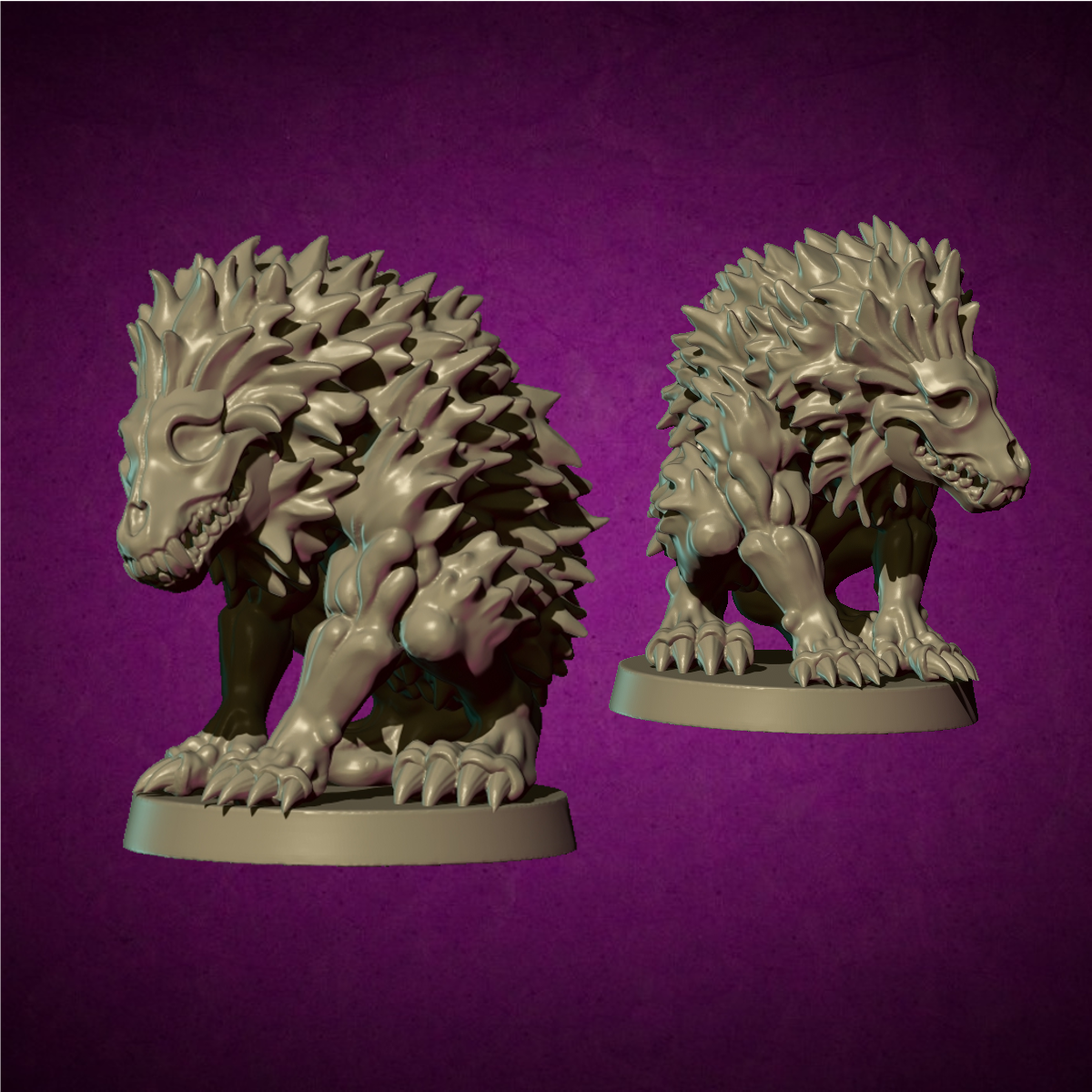 Werewolf Skull, Talf - MoM Miniatures