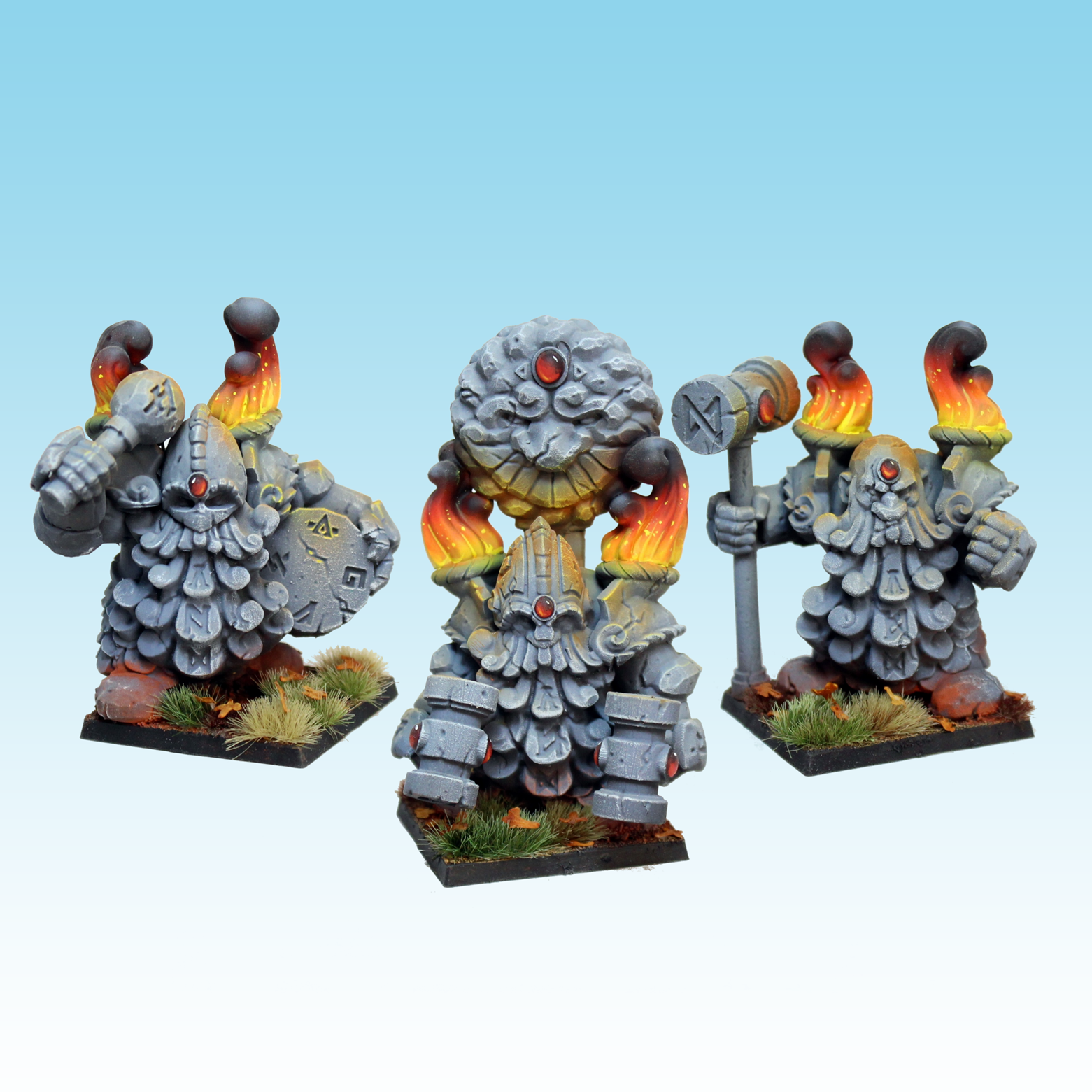 Runic Guardians, Dwarves - MoM Miniatures