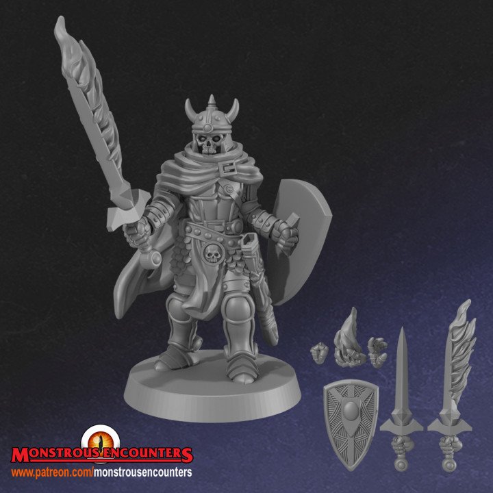 Death Knight (2nd ed), Undead- Monstrous Encounters