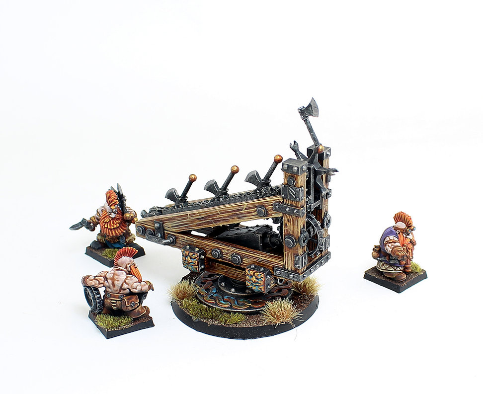 Ax Thrower, Dwarves - MoM Miniatures