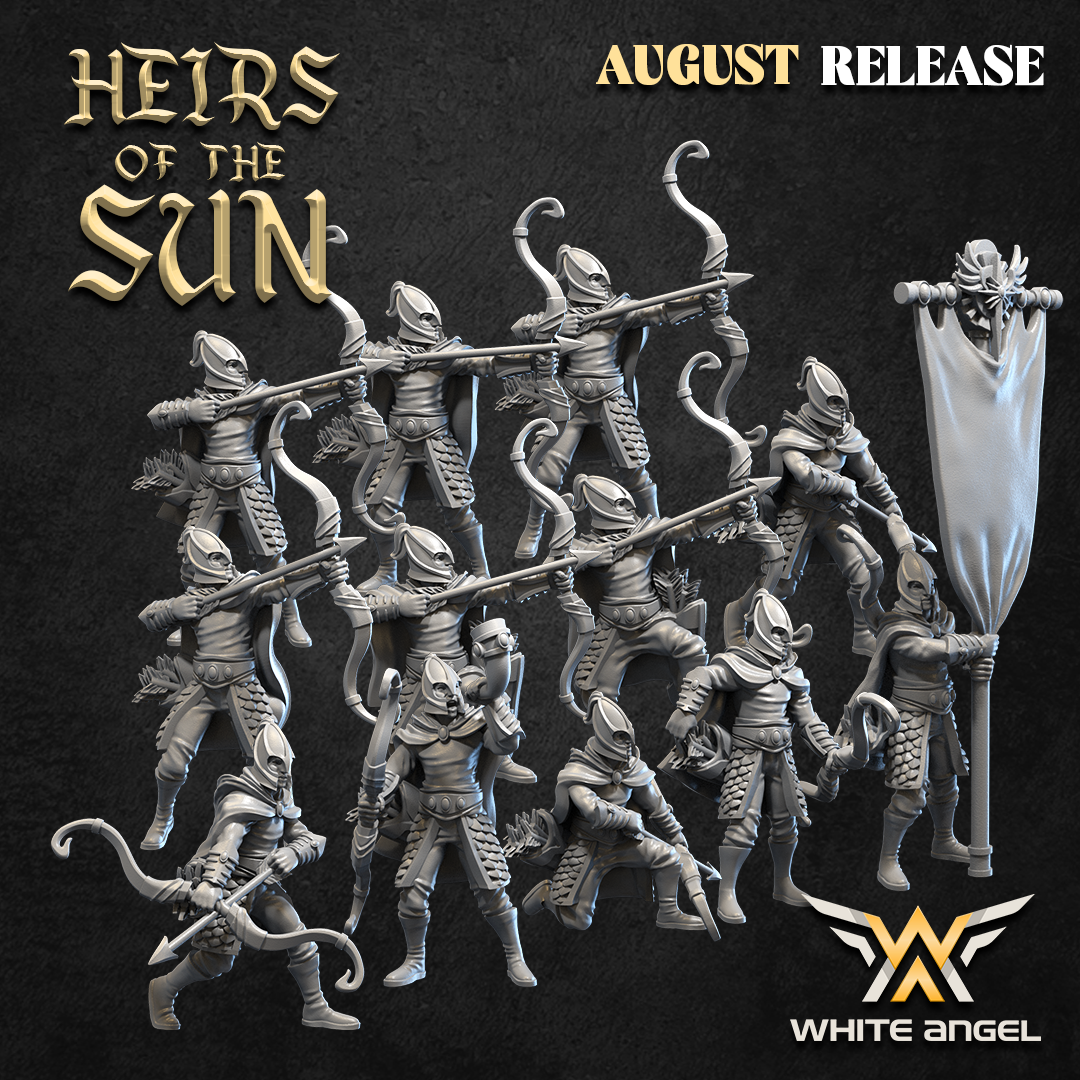 Archers of the Sun, Heirs of the Sun, White Angel Miniatures