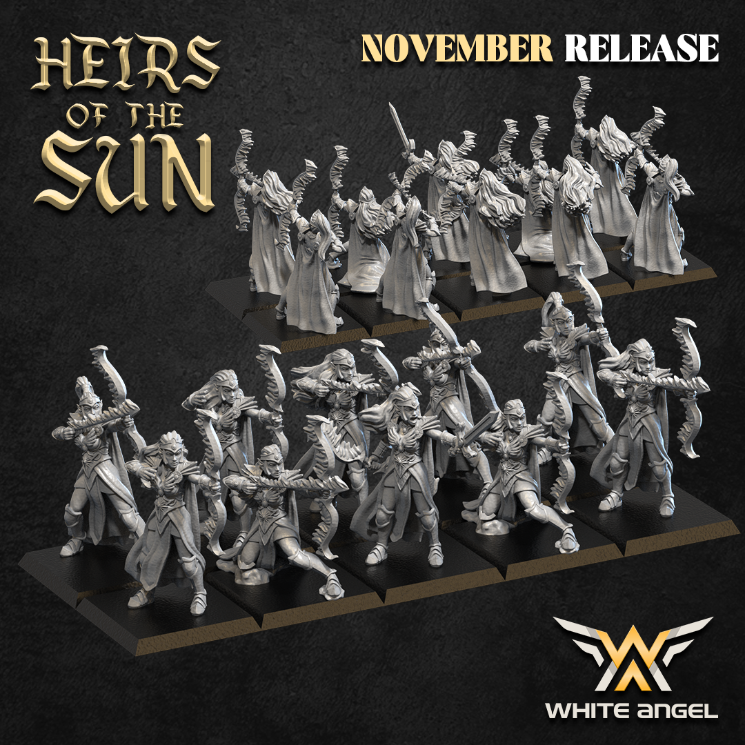 Sister of the High Kingdom, Heirs of the Sun, White Angel Miniatures