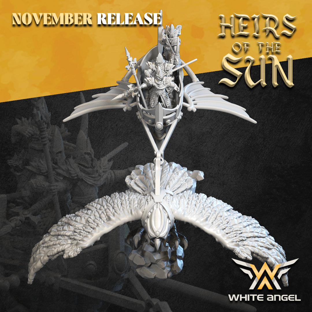 Sky Guardian of Light, Heirs of the Sun - White Angel Miniatures