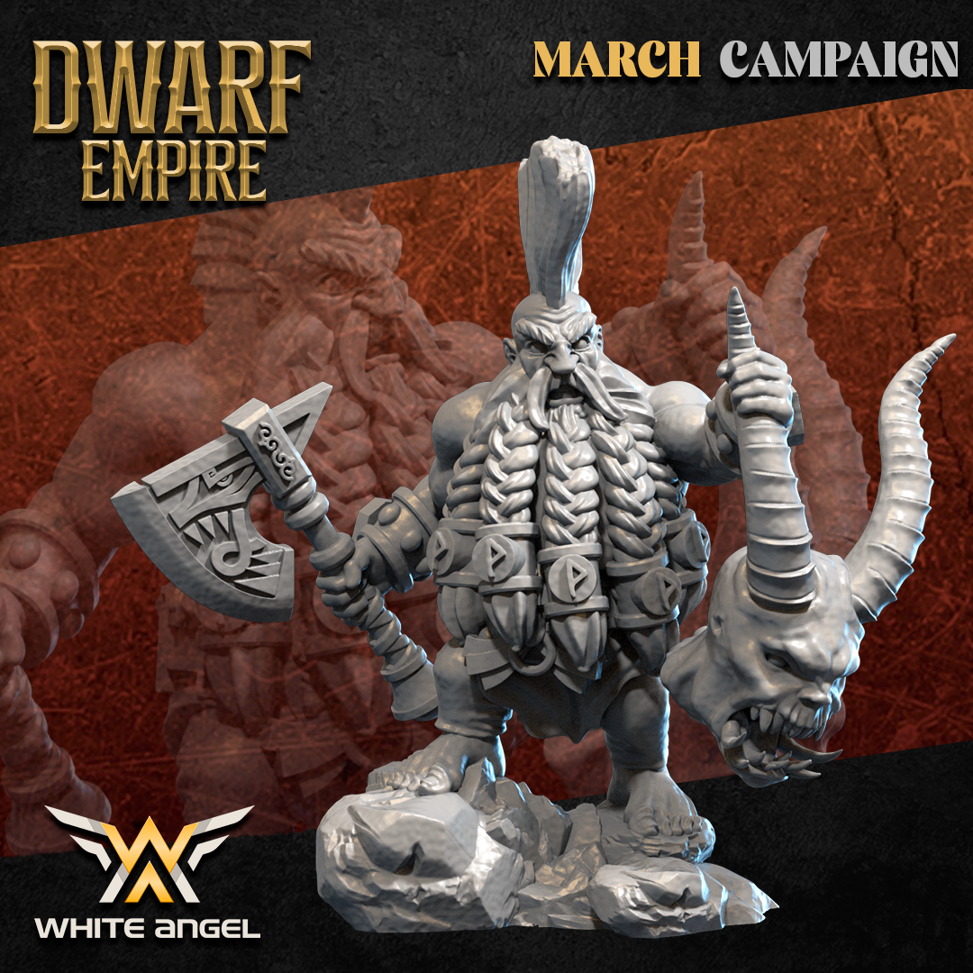Demon Killer, Dwarf Empire - White Angel Miniatures