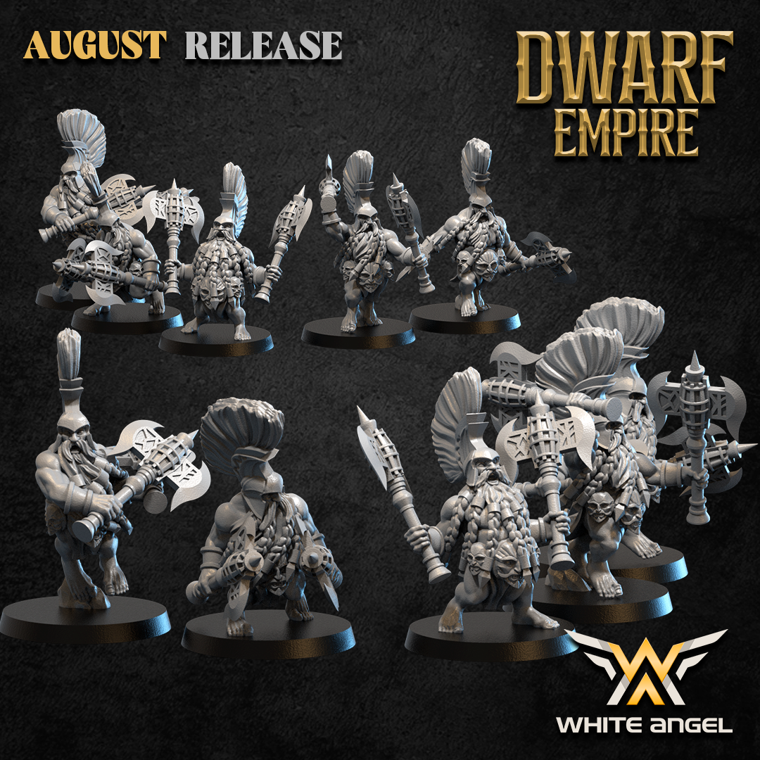 Guard of Flames Unit – Dwarf Empire – White Angel Miniatures