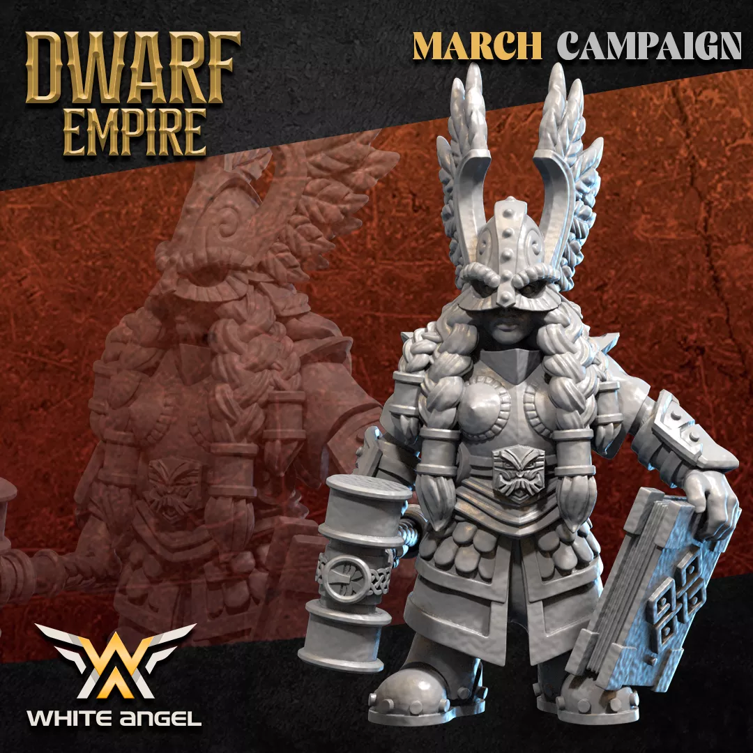 Mother of the Empire, Dwarf Empire - White Angel Miniatures