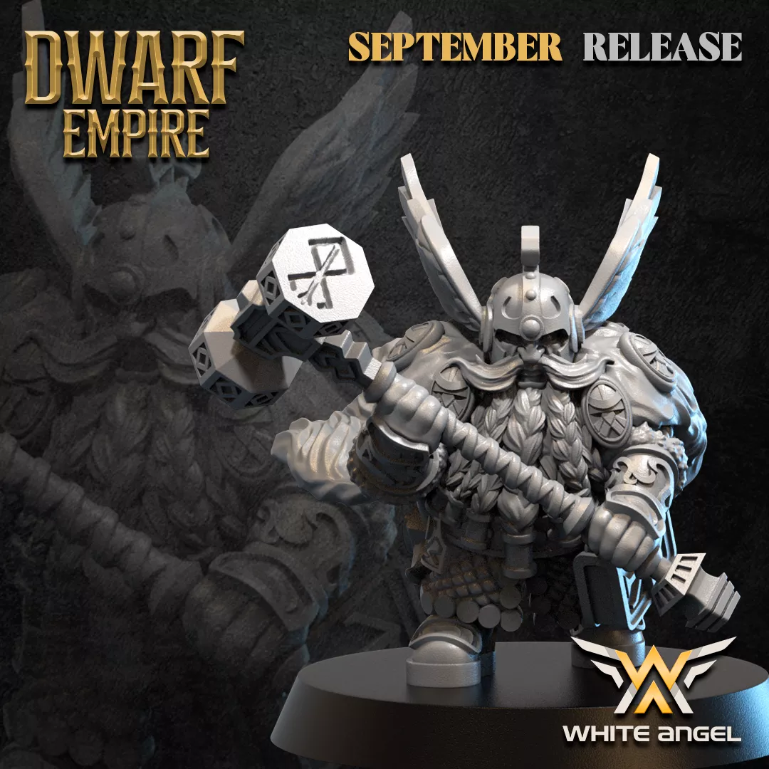 The Great Hammer, Dwarf Empire - White Angel Miniatures
