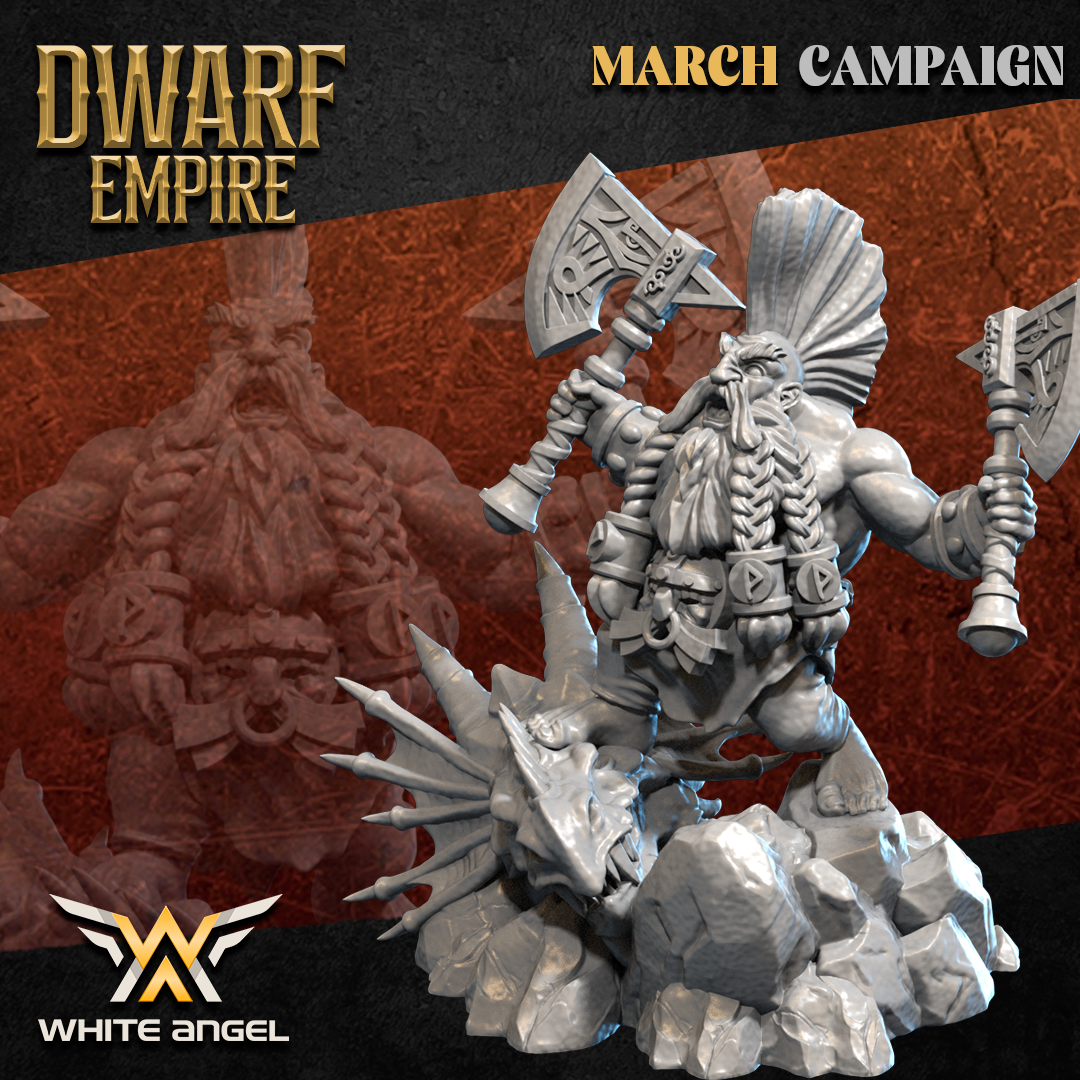 The Legendary Killer, Dwarf Empire - White Angel Miniatures
