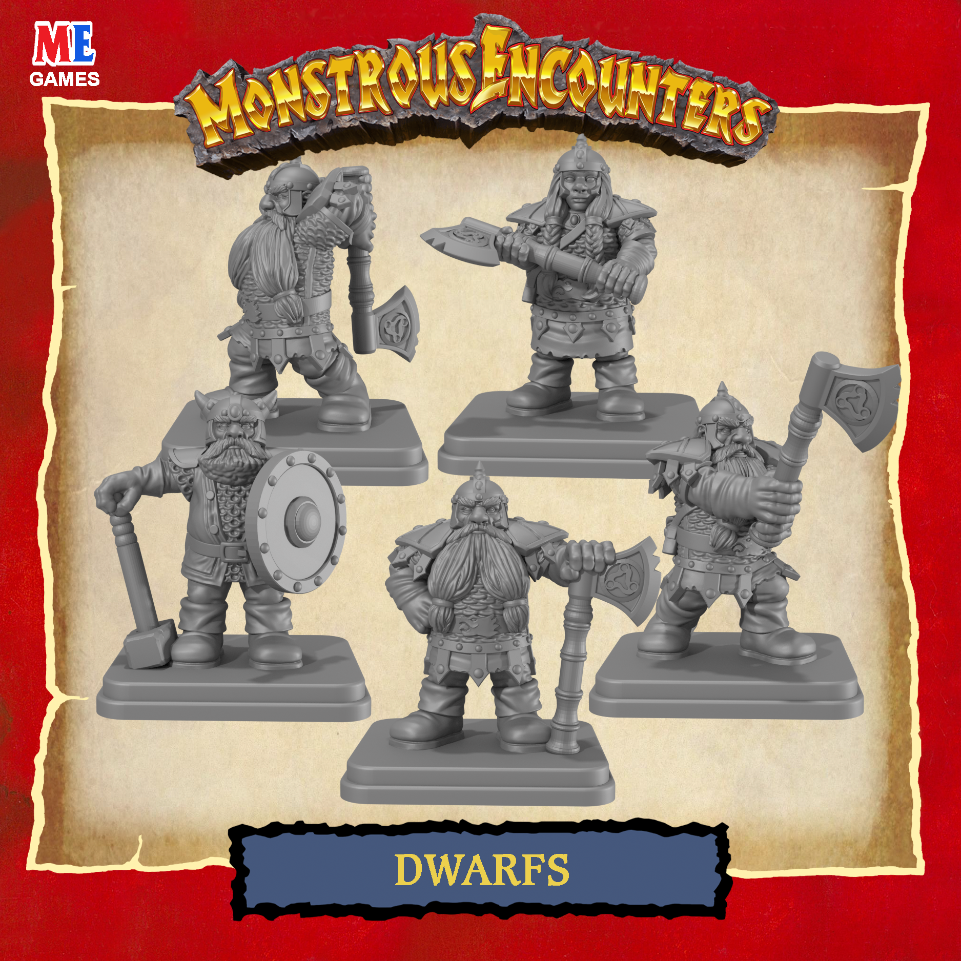 Classic Dwarfs, HQ- Monstrous Encounters