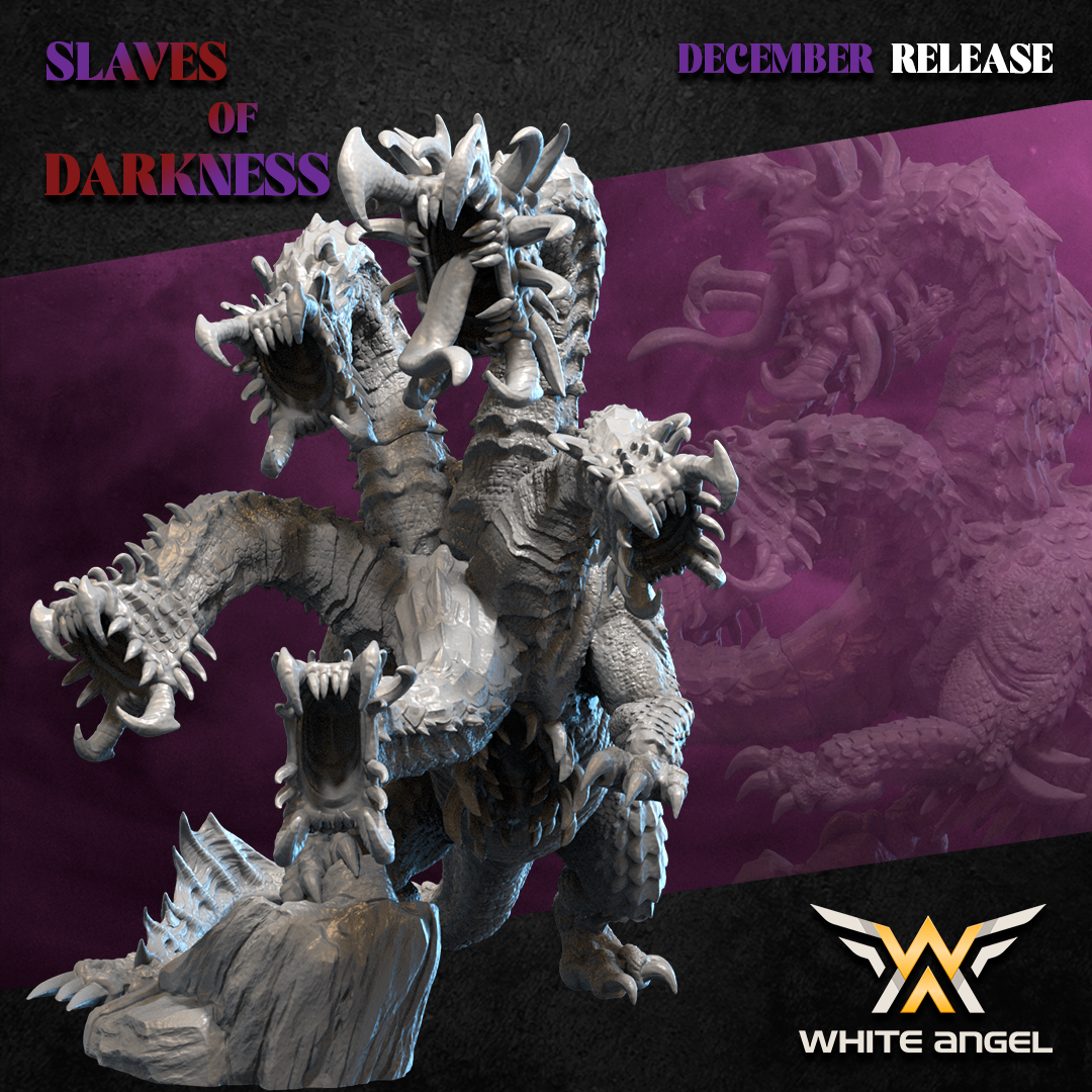 Dark Sea Monster, Slaves of Darkness- White Angel Miniatures