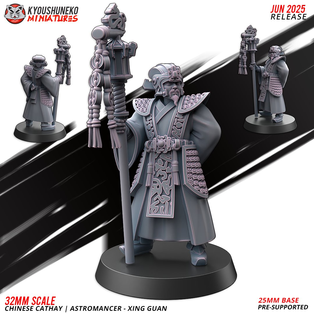 Astromancer Xing Guan, Chinese Cathay, Kyoushuneko Miniatures