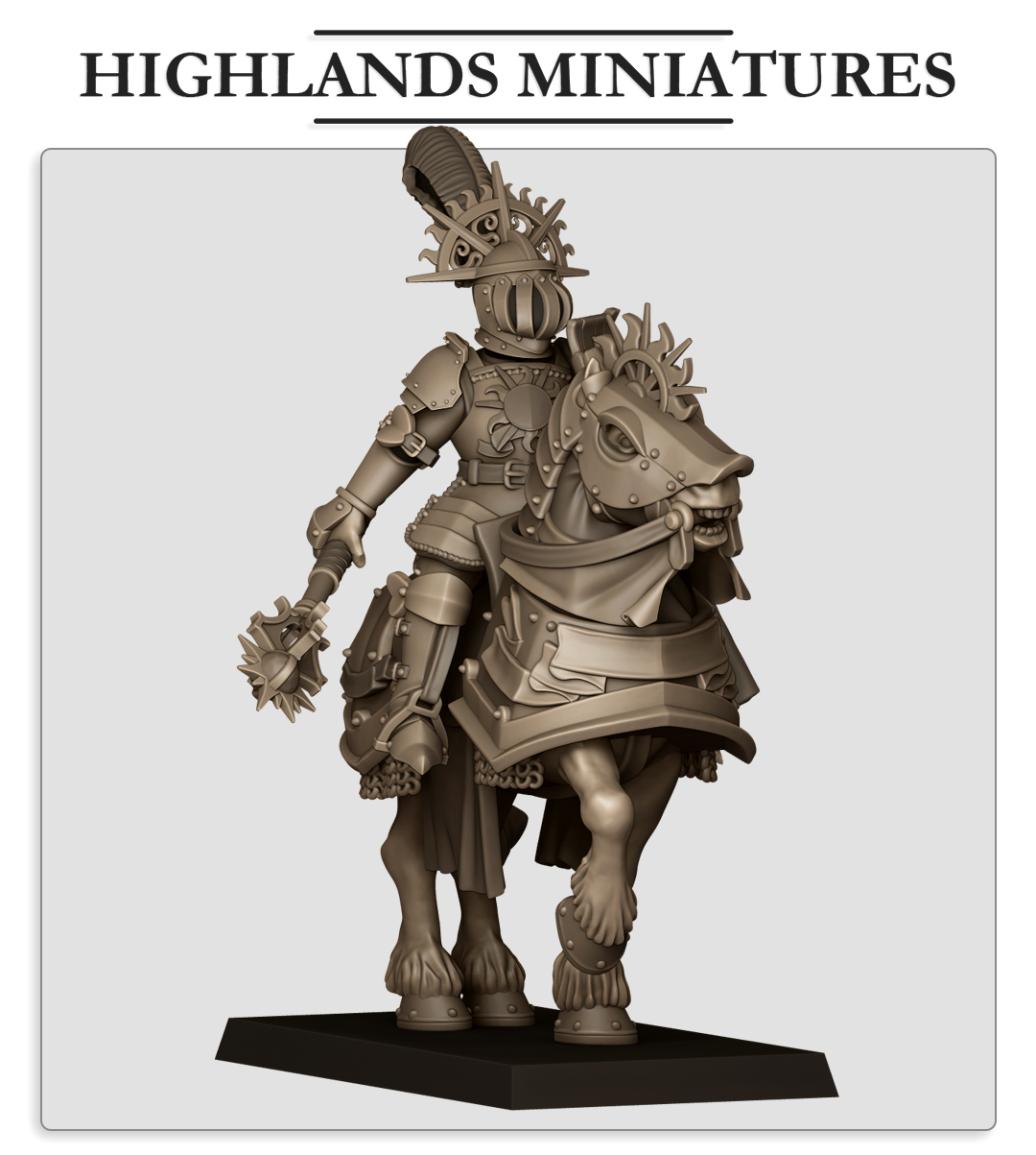 Sunland Golden Flames Elector, Sunland- Highlands Miniatures