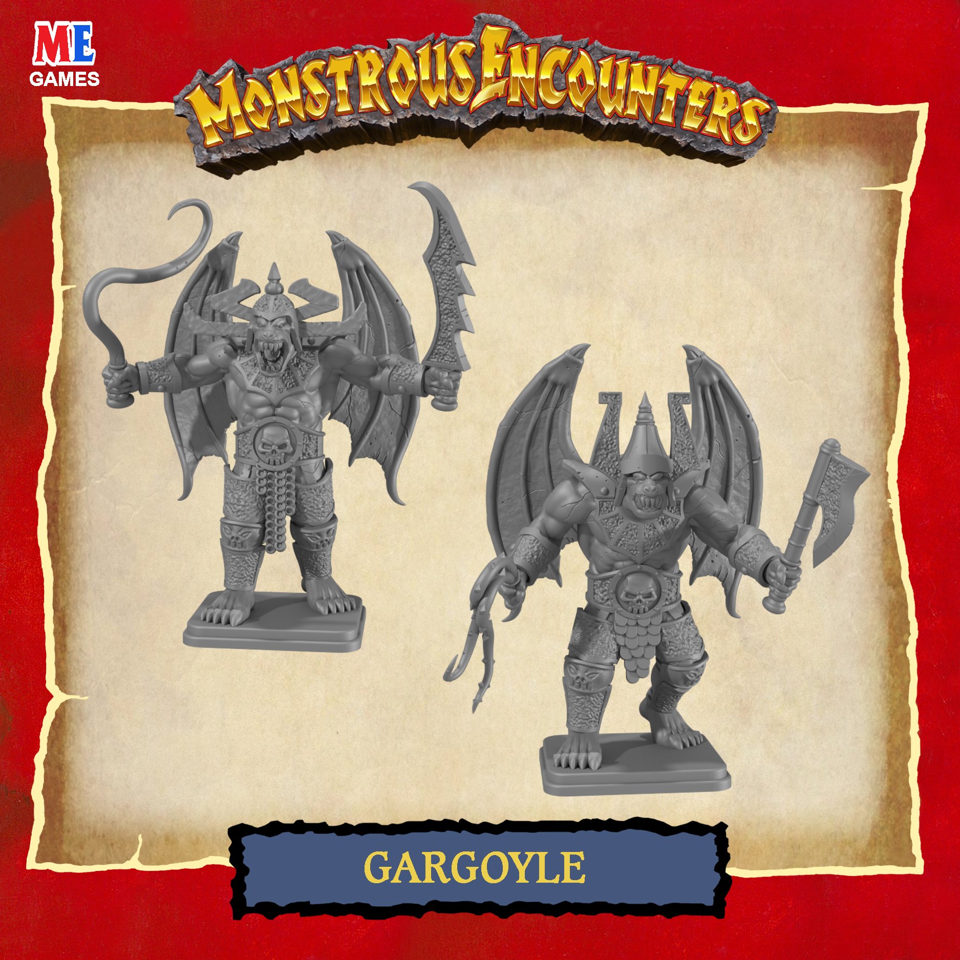Classic Gargoyle, HQ- Monstrous Encounters