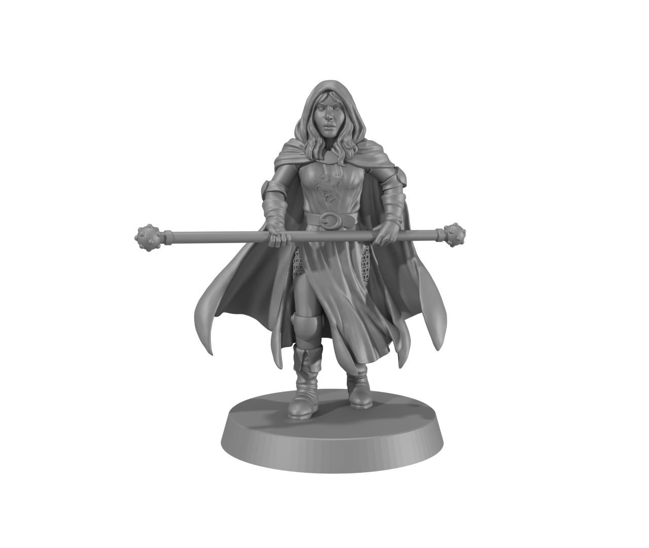 Good Cleric Female, HQ - Monstrous Encounters