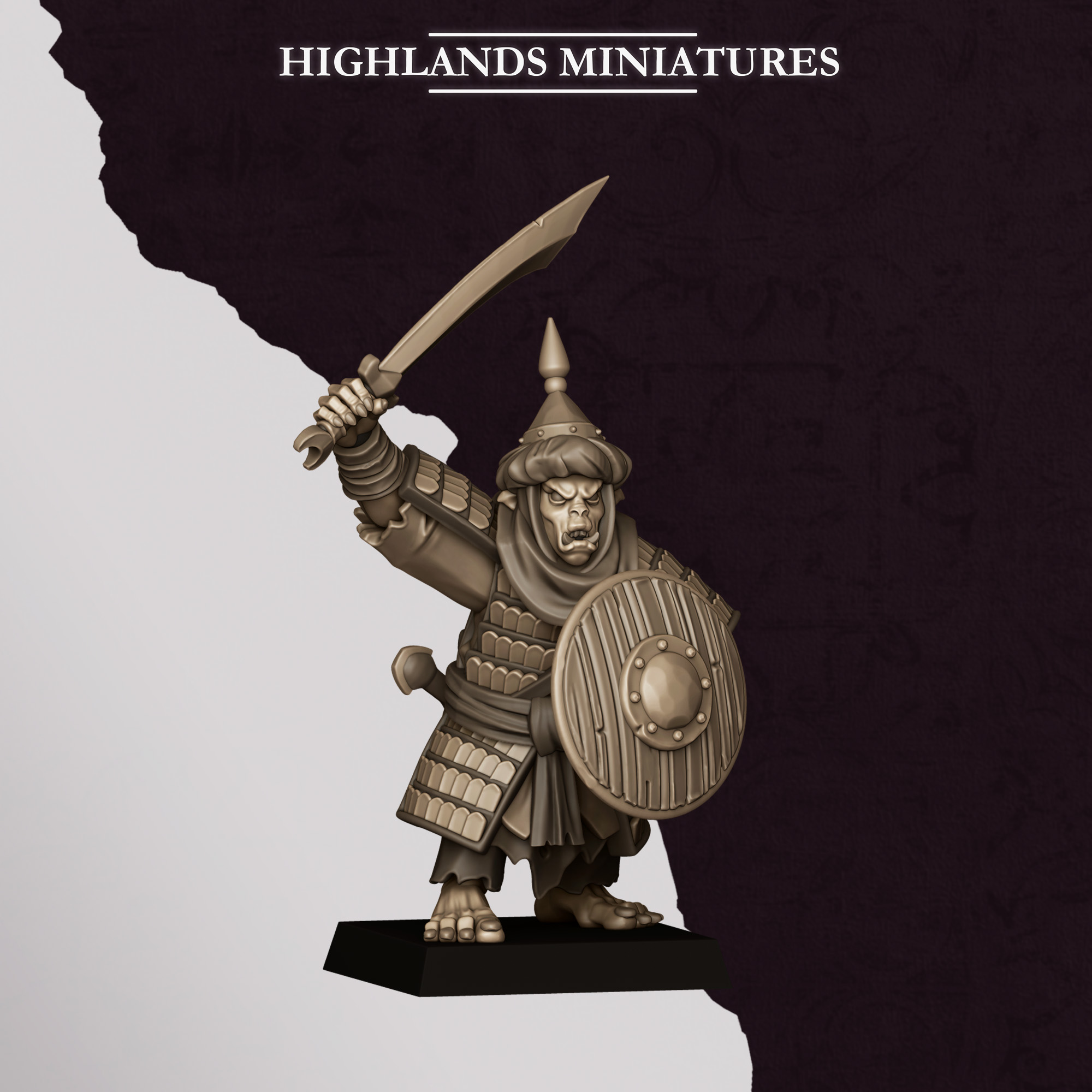 Hobgoblin Captain, Sons of Marduk- Highlands Miniatures
