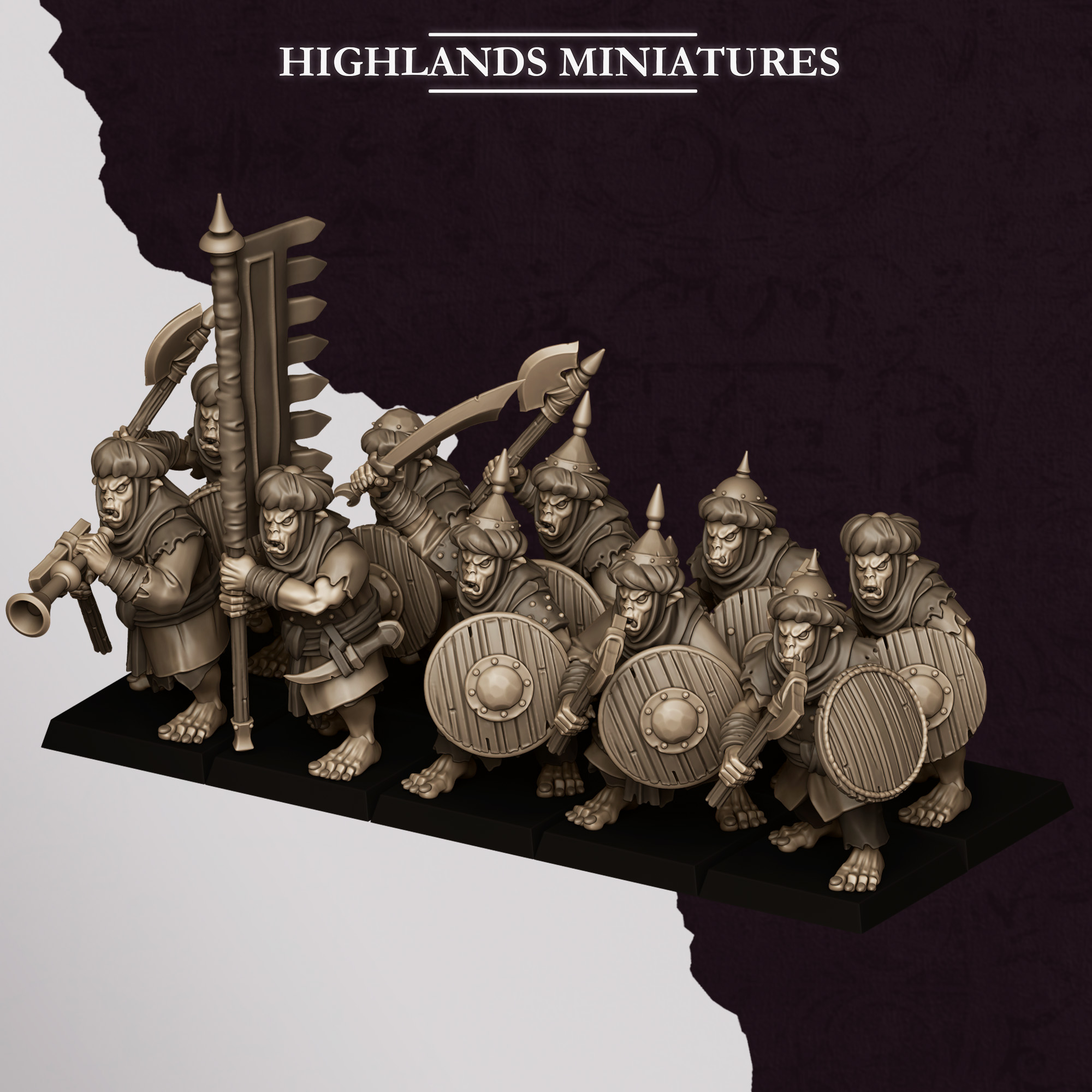Hobgoblin Warriors, Sons of Marduk- Highlands Miniatures