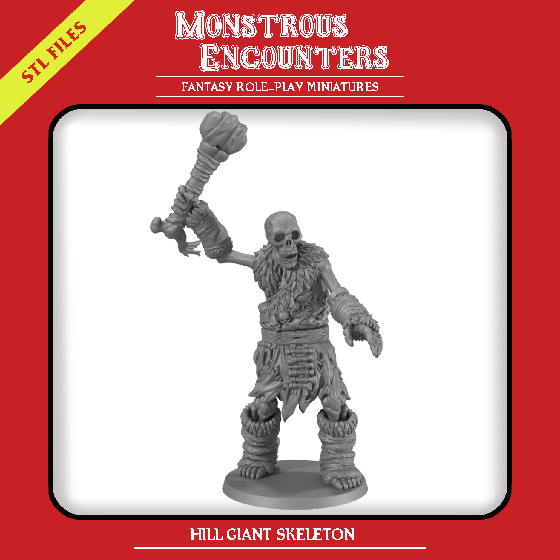 Bone Hill Giant, Undead- Monstrous Encounters