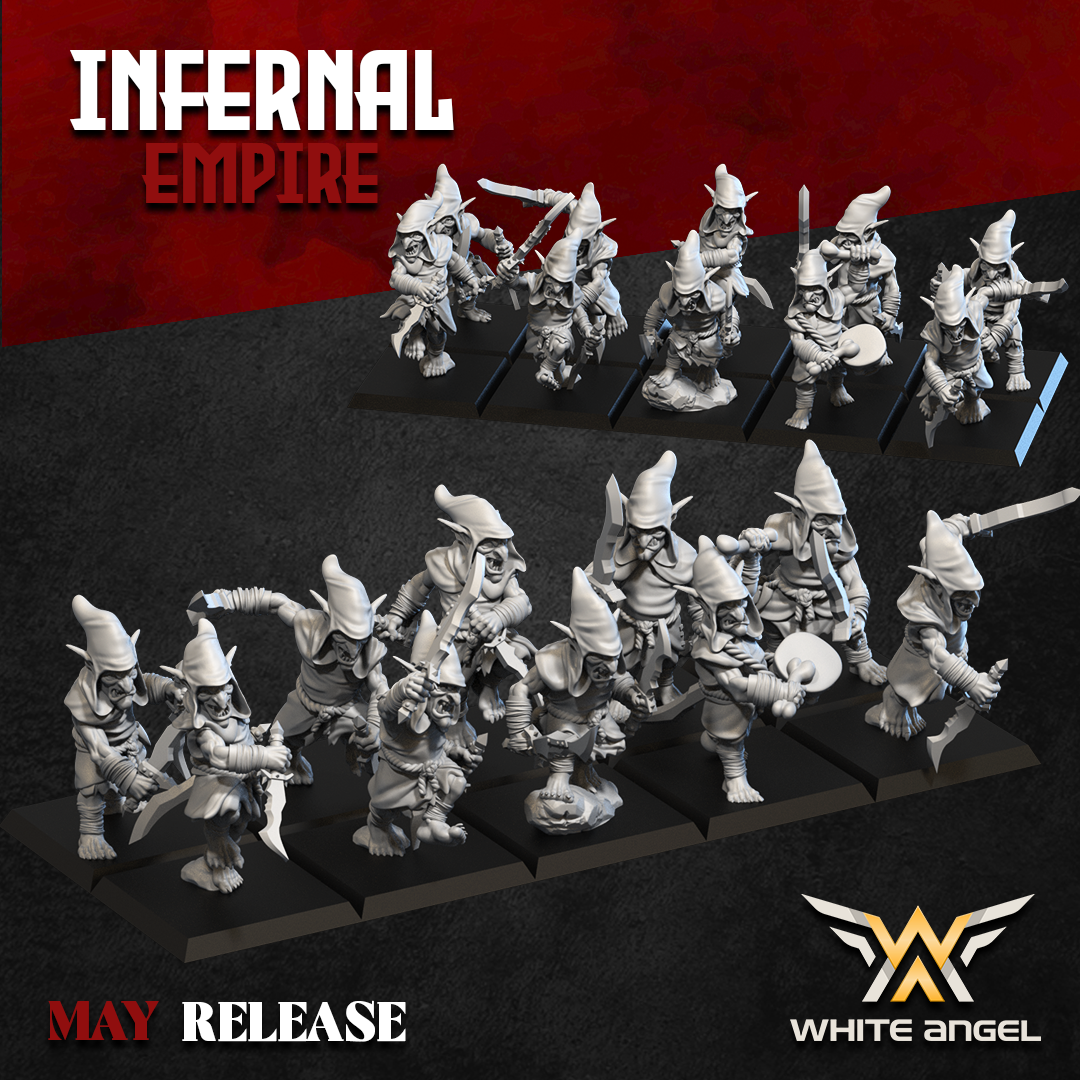 Assasin Goblin, Infernal Empire, White Angel Miniatures