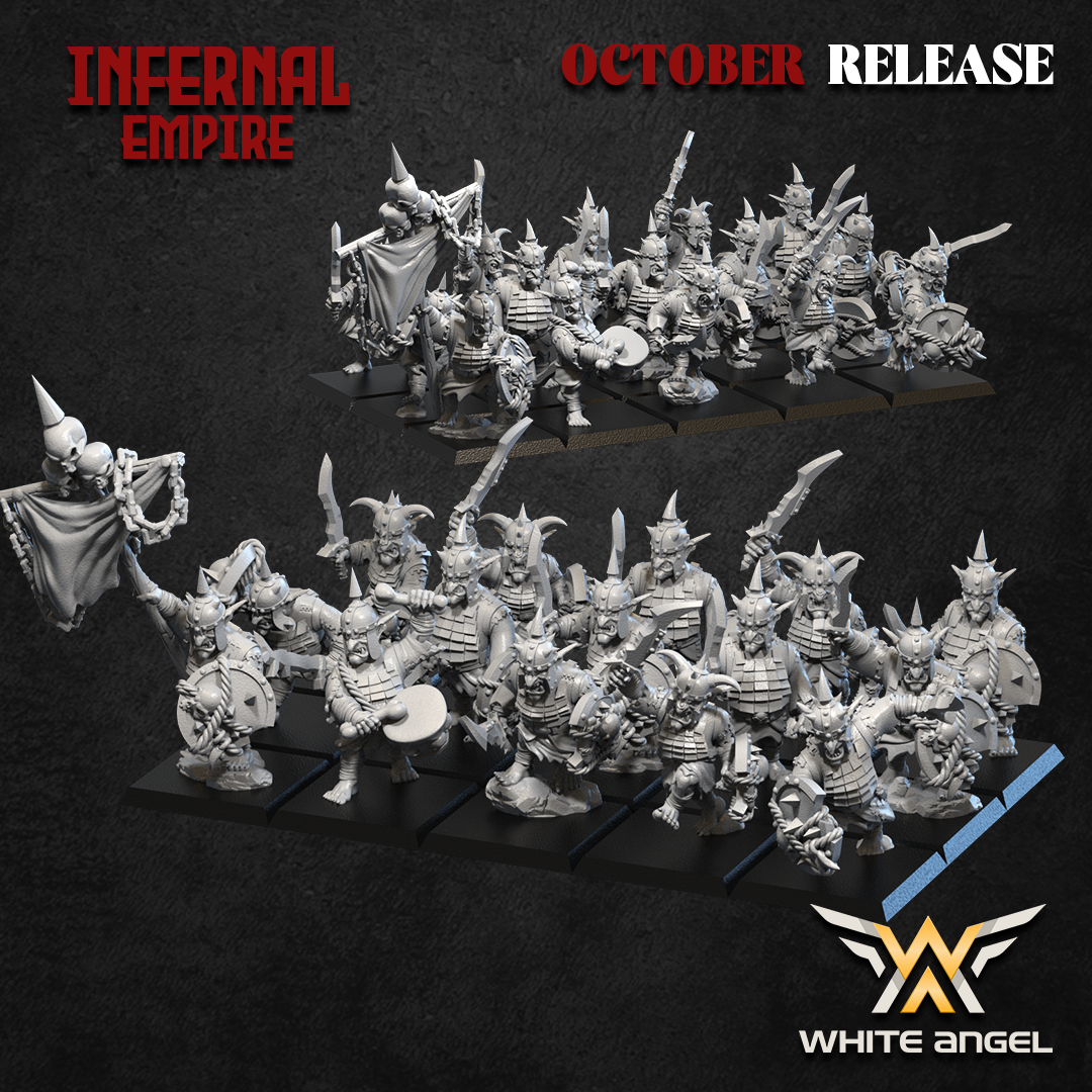 Infernal Goblin, Infernal Empire, White Angel Miniatures