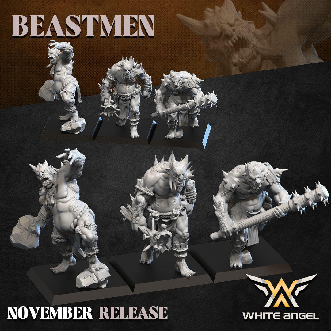 Infernal Troll, Beastmen - White Angel Miniatures