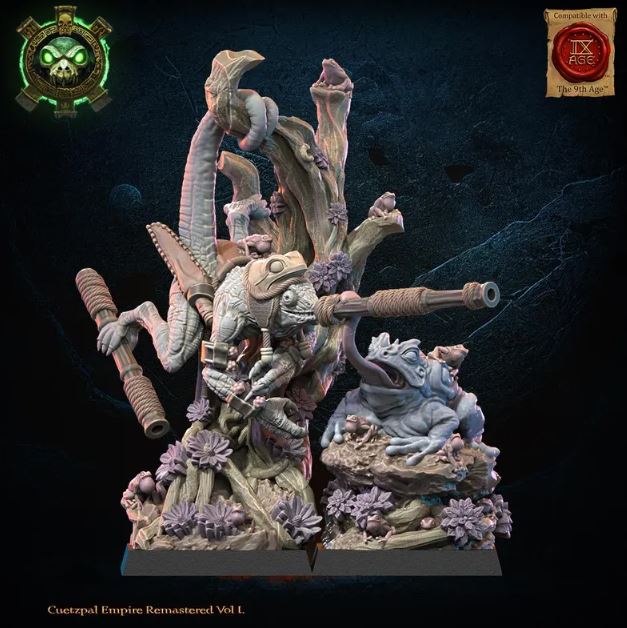 Kuaxotl Heroine with Tamasoluey, Cuetzpal Empire Remastered, Lost Kingdom