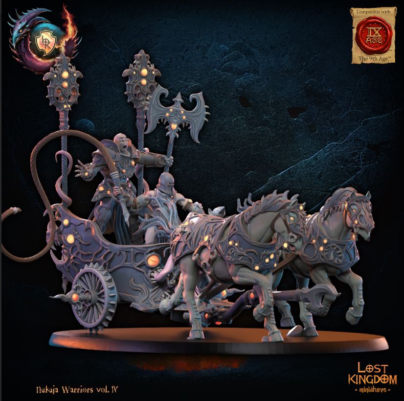 Nukuja Chariot, Nukuja Warriors, Lost Kingdom