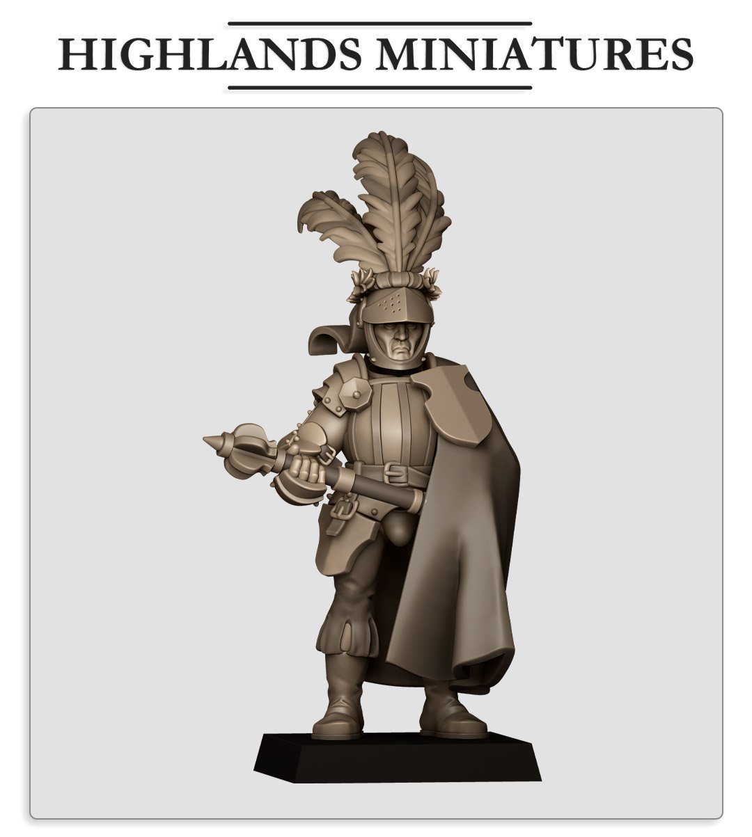 Sunland Captain 1, Sunland- Highlands Miniatures
