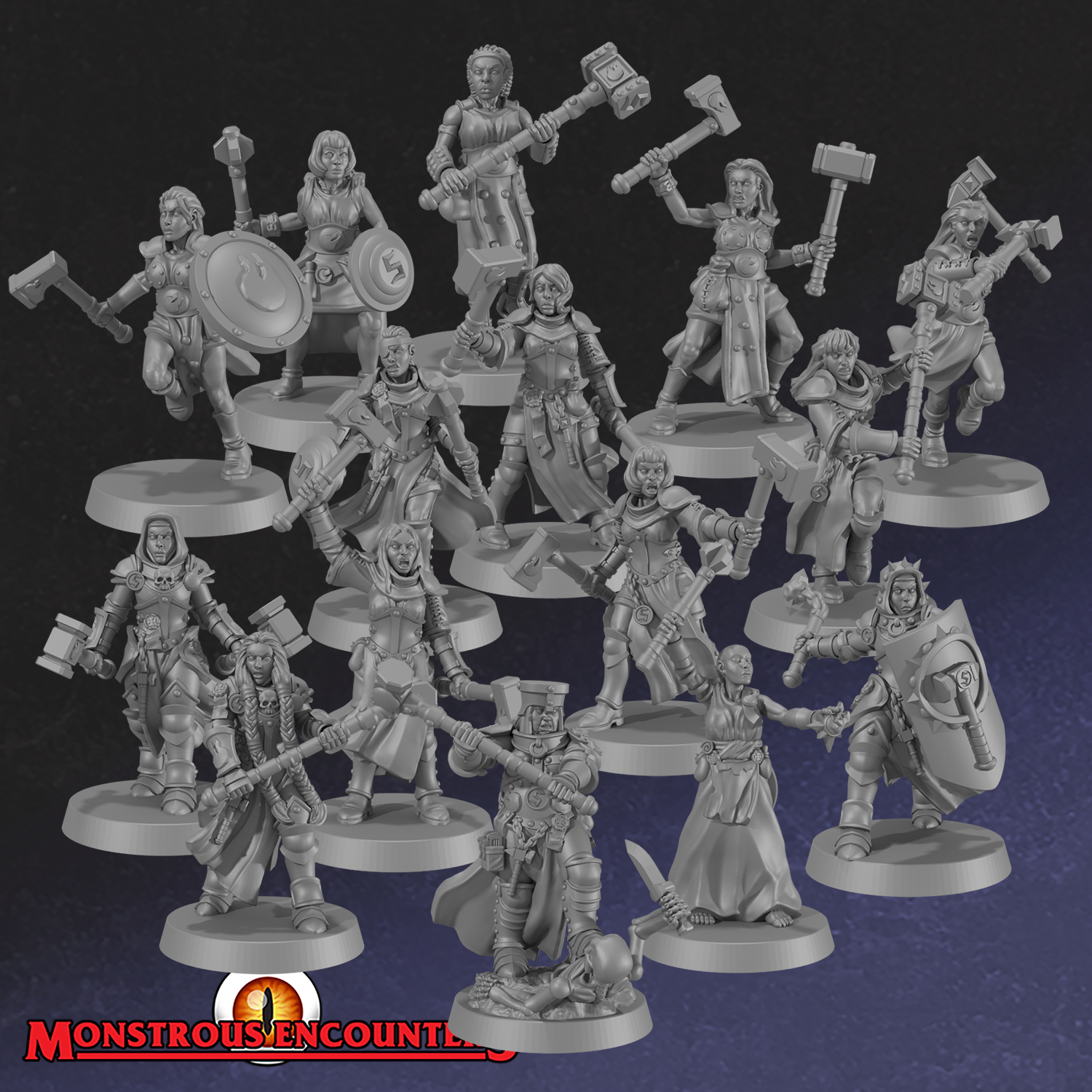 Sisters of Sigmus Warband Bundle- Monstrous Encounters