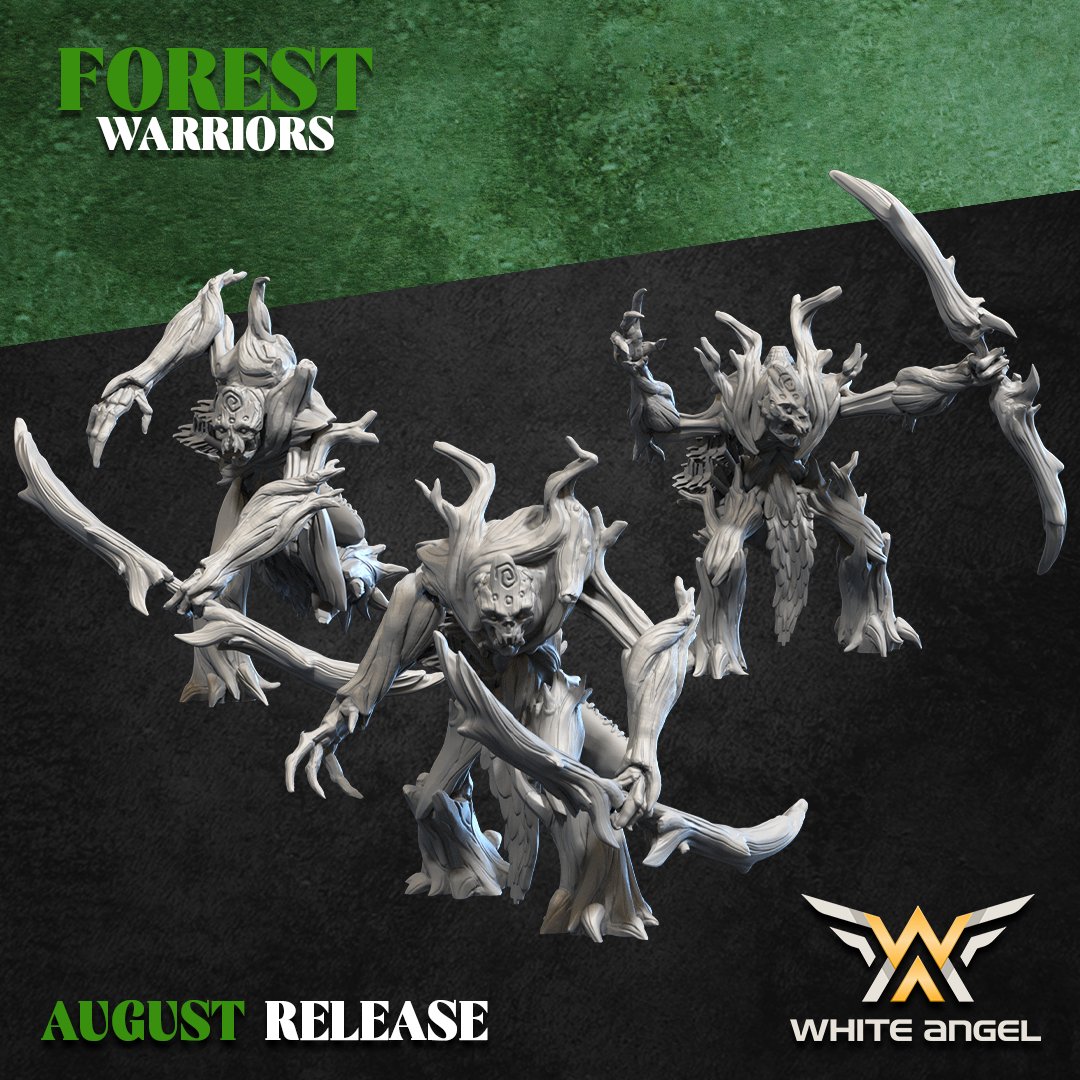 Royal Treeguard, Forest Warriors - White Angel Miniatures