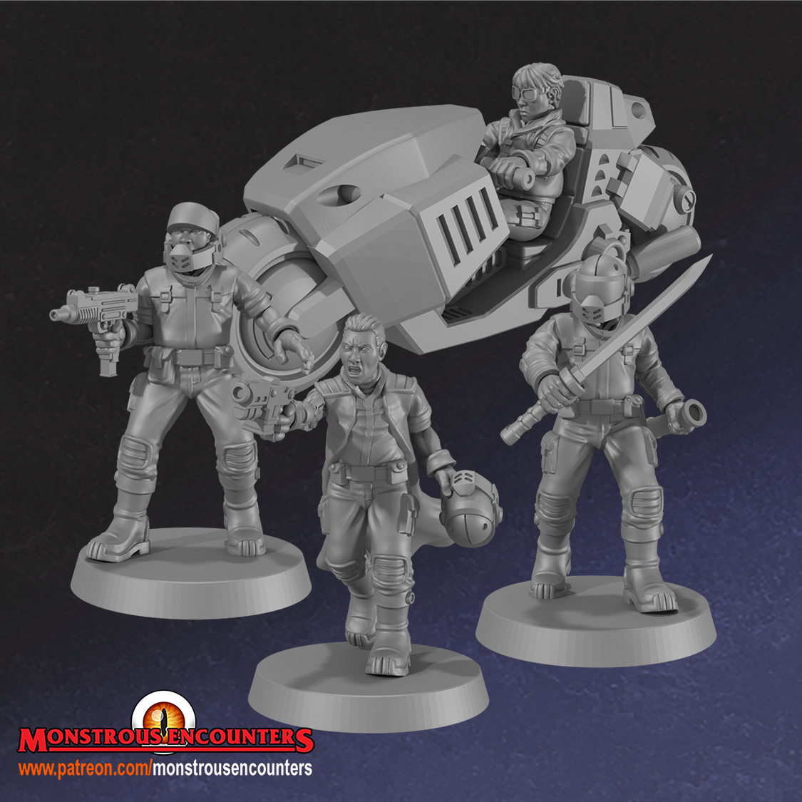 Aka Biker Gang, NECROCITY- Monstrous Encounters