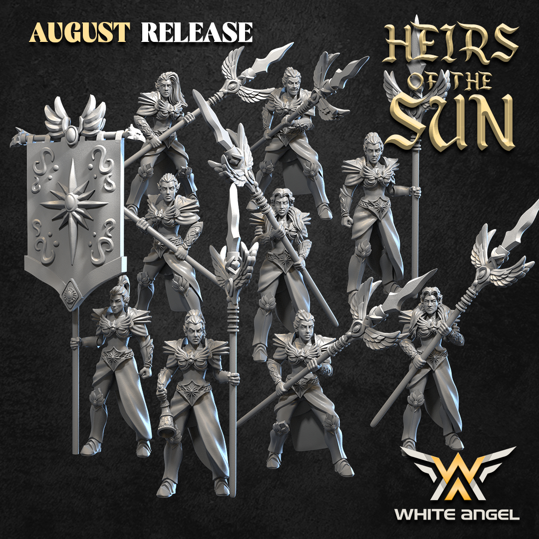 Sisters of Light, Heirs of the Sun, White Angel Miniatures