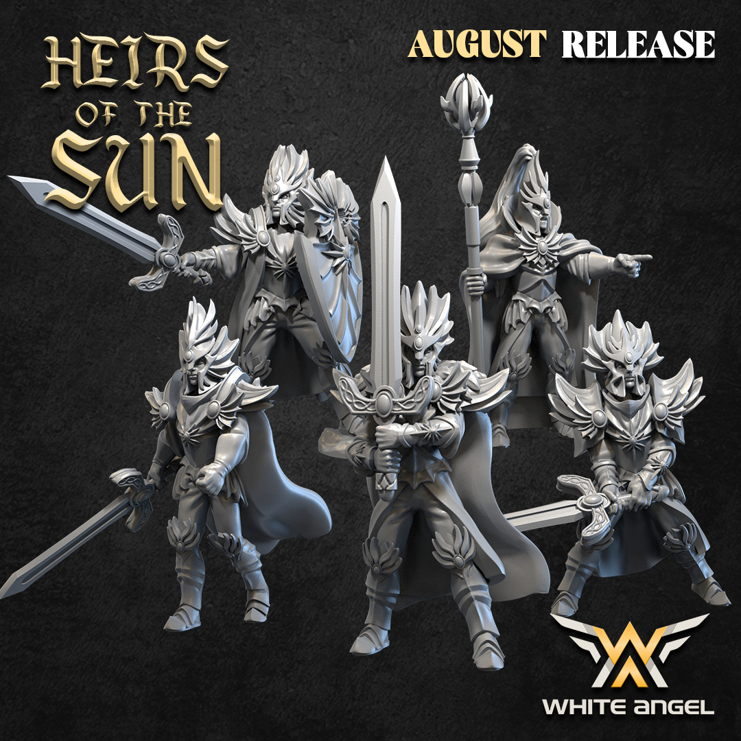 Lords of the High Kingdom, Heirs of the Sun - White Angel Miniatures